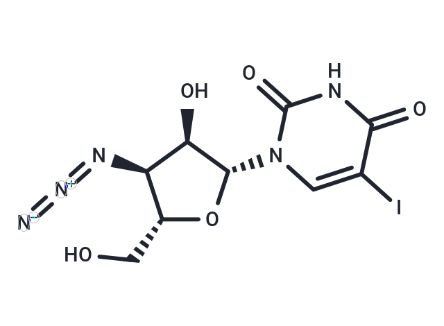 3’-Azido-3’-deoxy-5-iodouridine