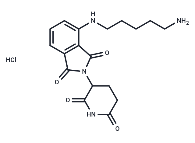 Thalidomide-NH-C5-NH2 hydrochloride