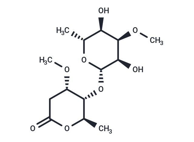 6-Deoxy-3-O-methyl-β-allopyranosyl (1→4)-β-cymaronic acid δ-lactone