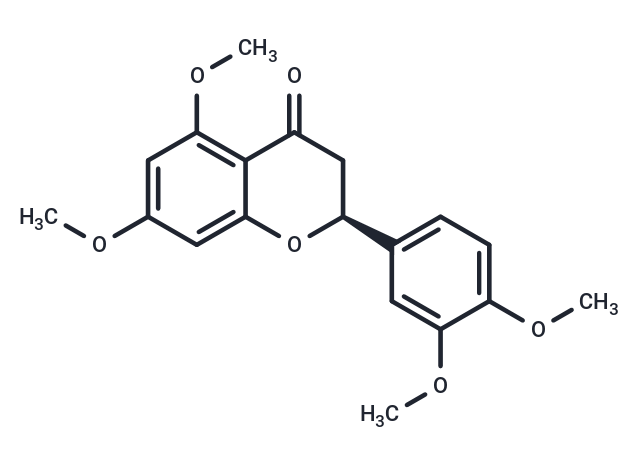 (2S)-5,7,3',4'-tetramethoxyflavanone