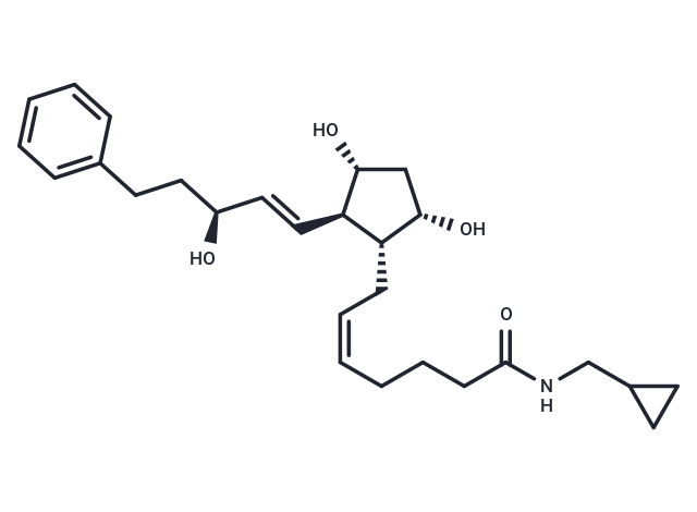 17-phenyl trinor Prostaglandin F2α cyclopropyl methyl amide