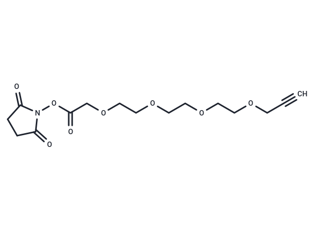 Propargyl-PEG4-CH2CO2-NHS