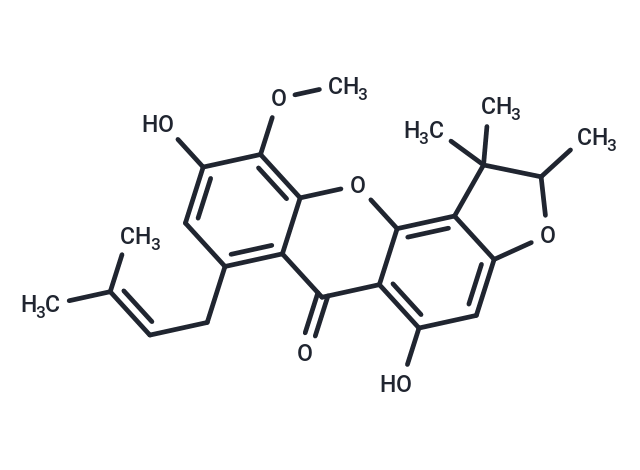 Caloxanthone B