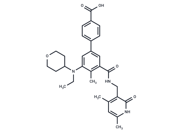 Tazemetostat de(methyl morpholine)-COOH