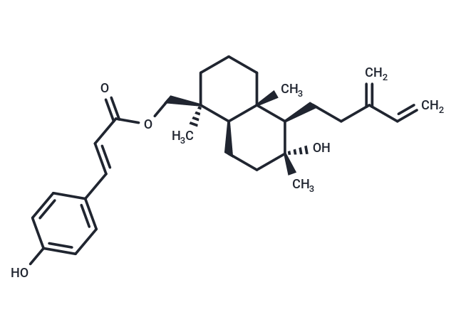 8alpha-Hydroxylabda-13(16),14-dien-19-yl p-hydroxycinnamate