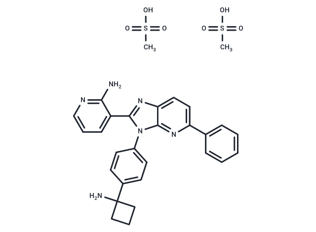 Miransertib mesylate