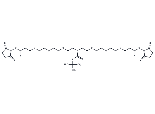 N-Boc-N-bis(PEG3-NHS ester)