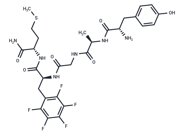 Enkephalinamide-met, ala(2)-(penta-F-phe)(4)-