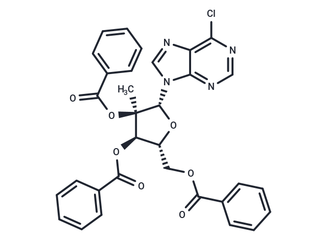 6-Chloro-9-(2,3,5-tri-O-benzoyl-2-C-methyl-β-D-ribofuranosyl)-9H-purine