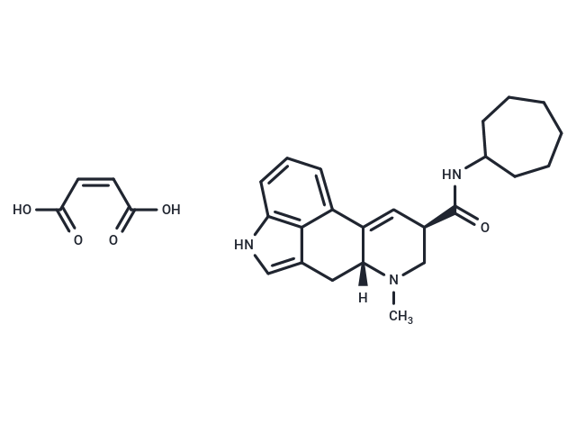 Lysergamide, N-cycloheptyl-, maleate