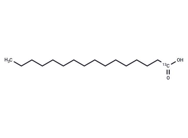 Palmitic acid-1-13C