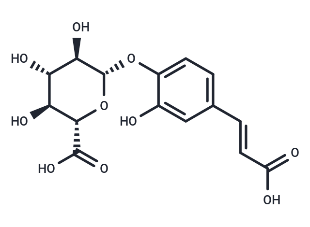 Caffeic acid 4-O-glucuronide