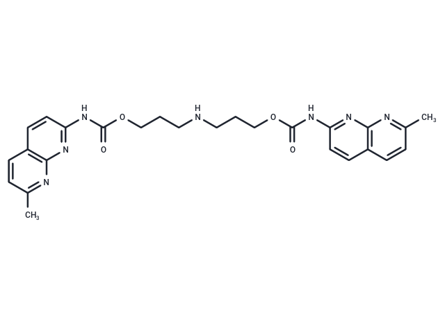 Naphthyridine carbamate dimer