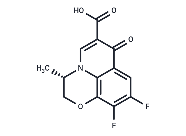 (S)-(-)-9,10-Difluoro-2,3-dihydro-3-methyl-7-oxo-7H-pyrido-[1,2,3-de]-1,4-benzoxazine-6-carboxylic acid