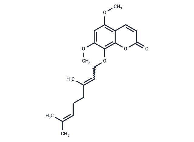 8-Geranyloxy-5,7-dimethoxycoumarin