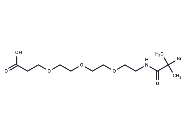 2-Bromo-2,2-dimethyl-acetamido-PEG3-acid