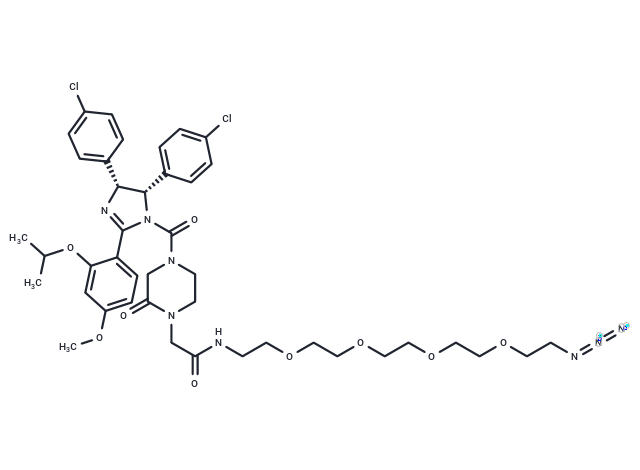 Nutlin-C1-amido-PEG4-C2-N3