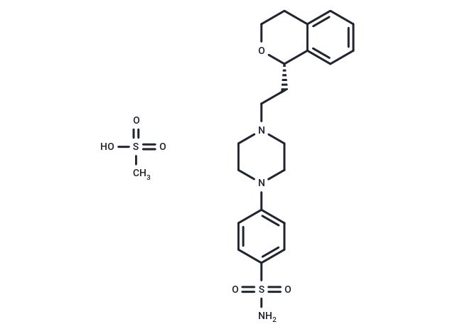 Sonepiprazole mesylate