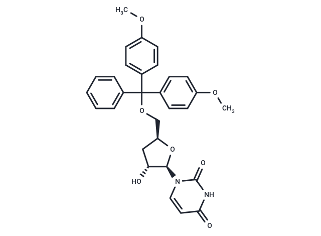 5’-O-DMTr-3’-deoxyuridine