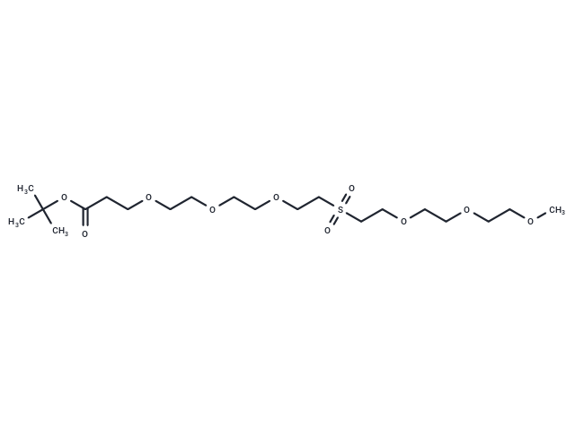 m-PEG3-Sulfone-PEG3-Boc