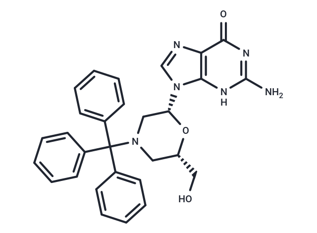 N-Trityl-morpholino   guanine