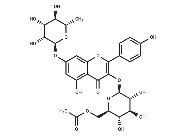 Kaempferol 3-O-(6''-O-acetyl)glucoside-7-O-rhamnoside