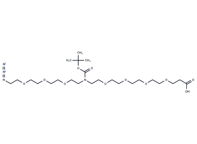 N-(Azido-PEG3)-N-Boc-PEG4-acid