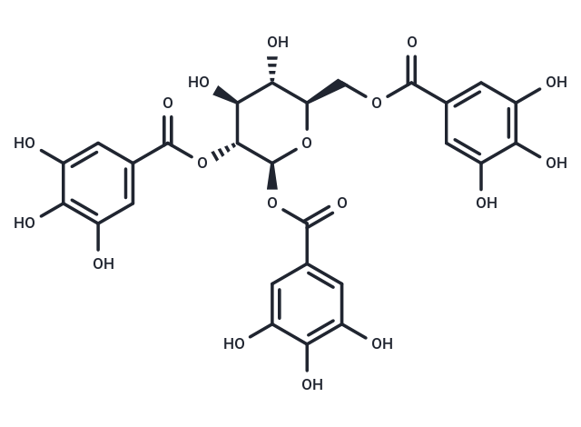 1,2,6-Tri-O-galloyl-β-D-glucose