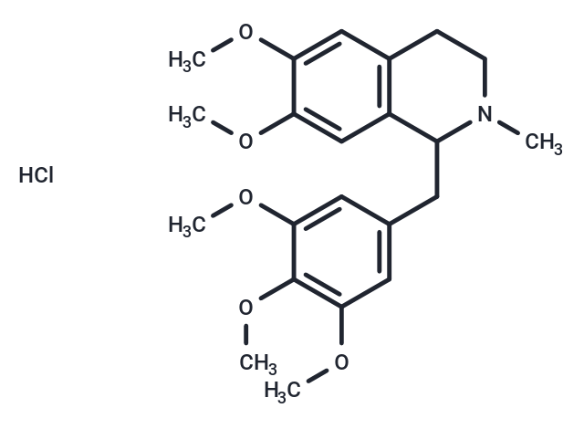 6,7-Dimethoxy-2-methyl-1-(3,4,5-trimethoxybenzyl)-1,2,3,4-tetrahydroisoquinoline hydrochloride