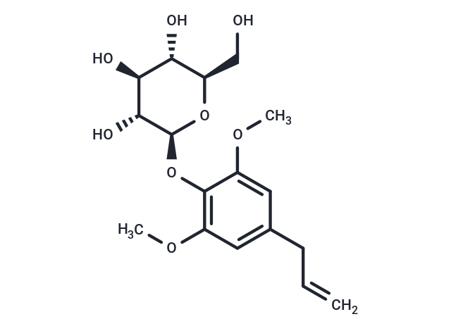 4-Allyl-2,6-dimethoxyphenyl glucoside