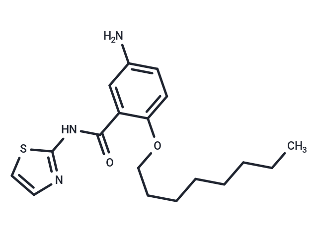 Benzamide, 5-amino-2-(octyloxy)-N-(2-thiazolyl)-