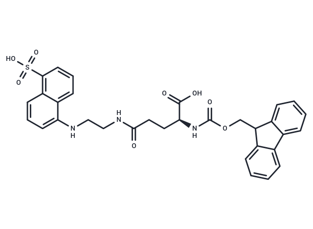 Fmoc-Glu(Edans)-OH