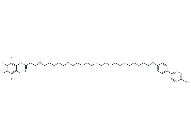 Methyltetrazine-PEG8-PFP ester