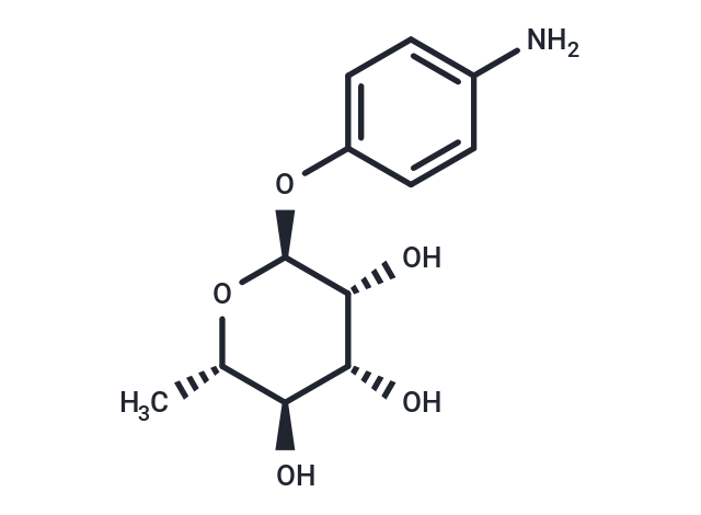 4-Aminophenyl 6-deoxy-α-L-mannopyranoside