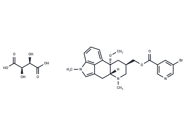 Nicergoline tartrate