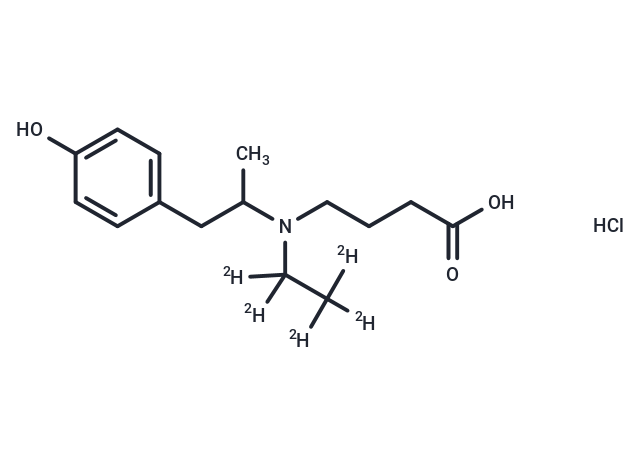 O-desmethyl Mebeverine acid D5 hydrochloride