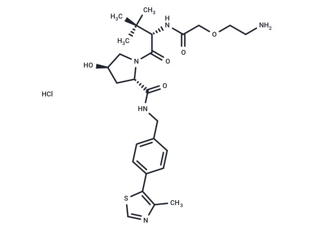 (S,R,S)-AHPC-PEG1-NH2 dihydrochloride