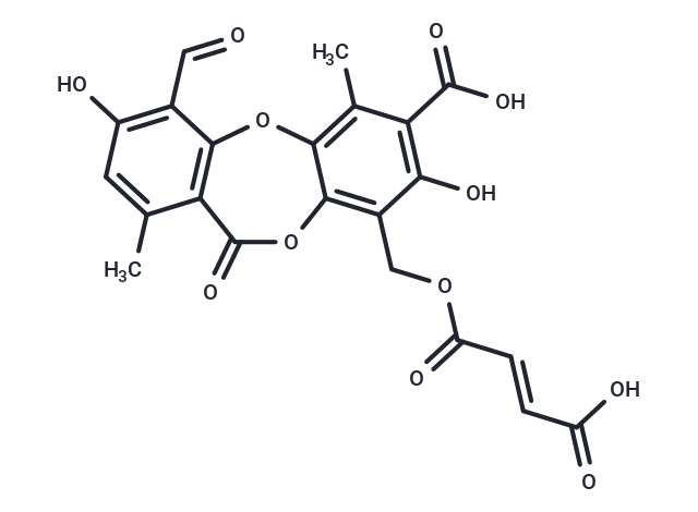 Fumarprotocetraric acid