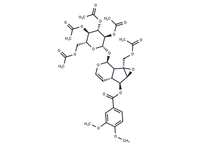 Tecomellosidepentaacetate