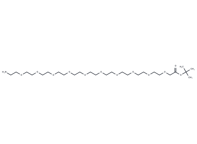 Amino-PEG10-CH2-Boc