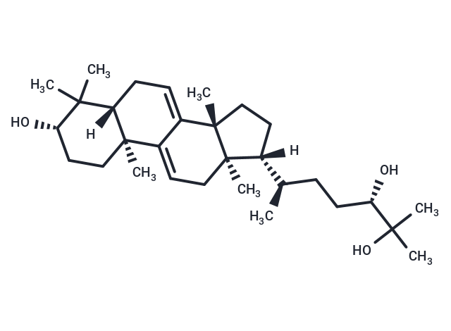 Lanost-7,9(11)-diene-3,24,25-triol-, (3beta,24S)-