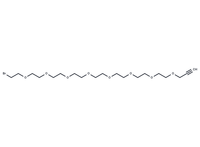 Propargyl-PEG8-bromide