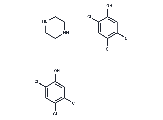 Triclofenol piperazine