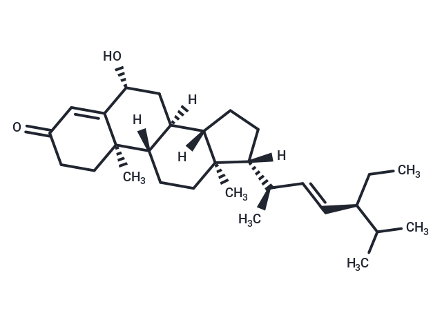 6β-Hydroxystigmasta-4,22-dien-3-one