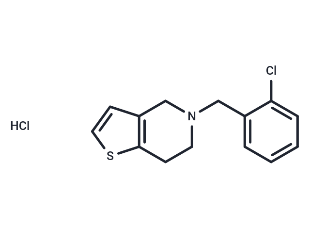 Ticlopidine hydrochloride