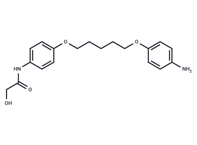 Glycolanilide, 4'-(5-(p-aminophenoxy)pentyloxy)-