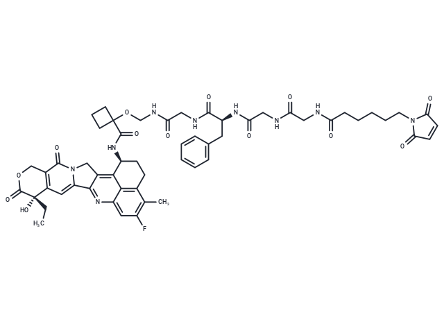 MC-Gly-Gly-Phe-Gly-Cyclobutanecarboxylic-Exatecan