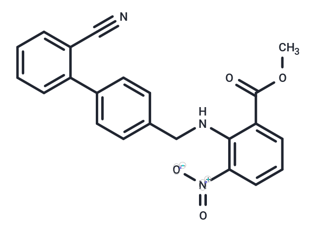 Methyl 2-(((2'-cyano-[1,1'-biphenyl]-4-yl)methyl)amino)-3-nitrobenzoate