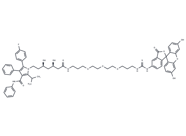 Atrovastatin-PEG3-FITC