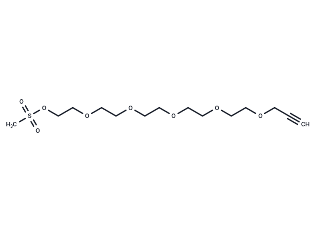 Propargyl-PEG5-Ms